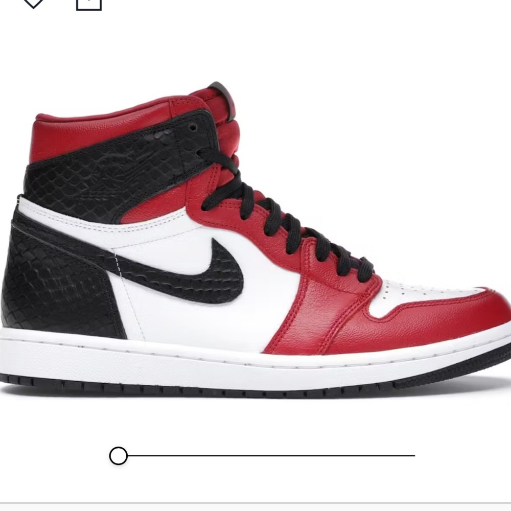 Jordan 1 Retro High Satin Snake Chicago womens 9